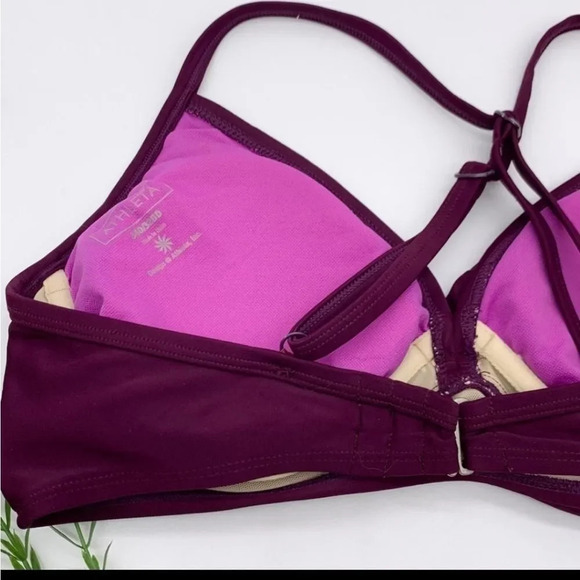 Athleta twister top Wild Bloom HighWaist Bikini M - Picture 13 of 13